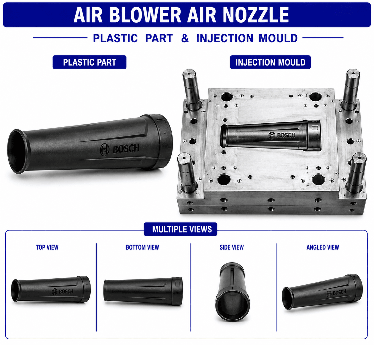 Air Blower Plastic Air Nozzle Mould and Moulding Services